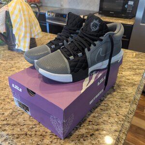 Nike Lebron Witness VIII Cool Grey/White-Black Size 13 (Fits like a 11.5)
